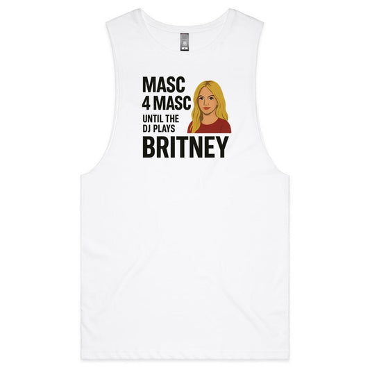 Masc 4 Masc - Britney Image - Tank Top Tee