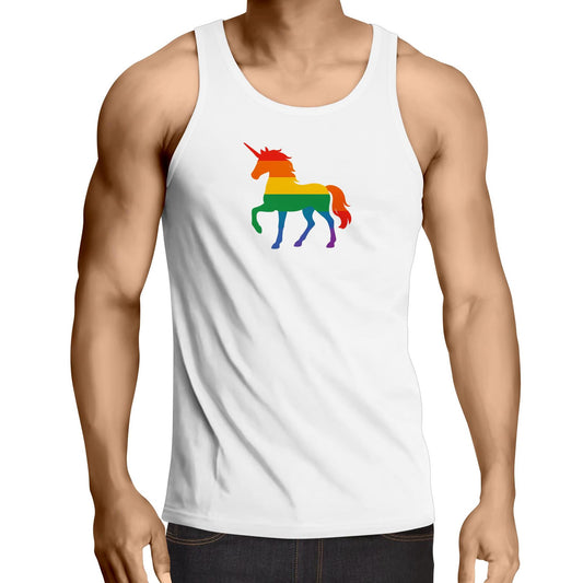 Unicorn - Centre - Singlet Top