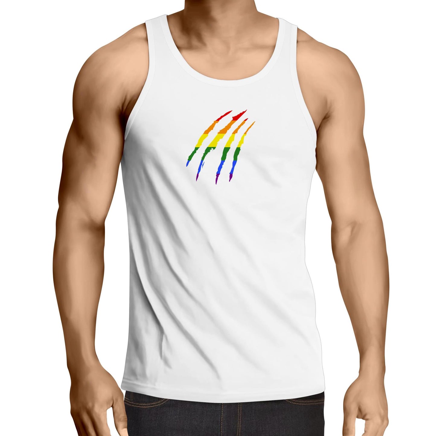 Bear Clawed - Singlet Top