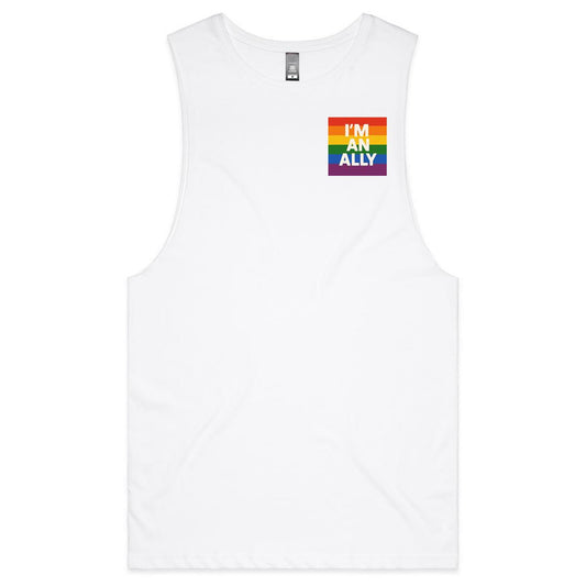 I'm An Ally - Tank Top Tee