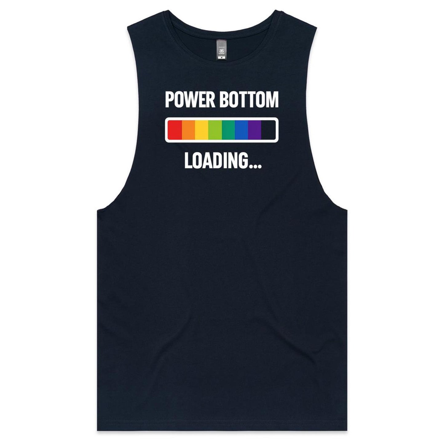 Power Bottom - Tank Top Tee