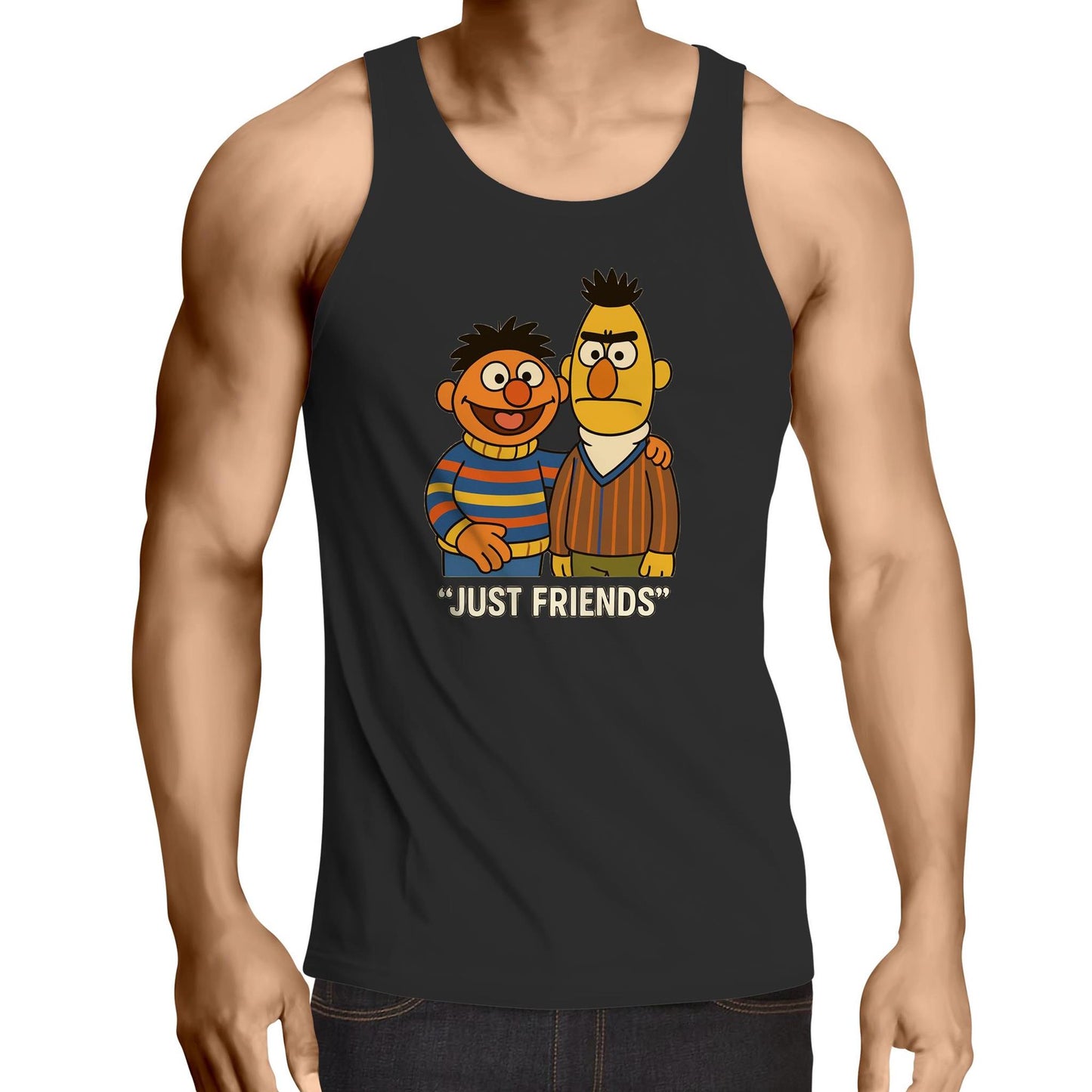 Just Friends - Singlet Top