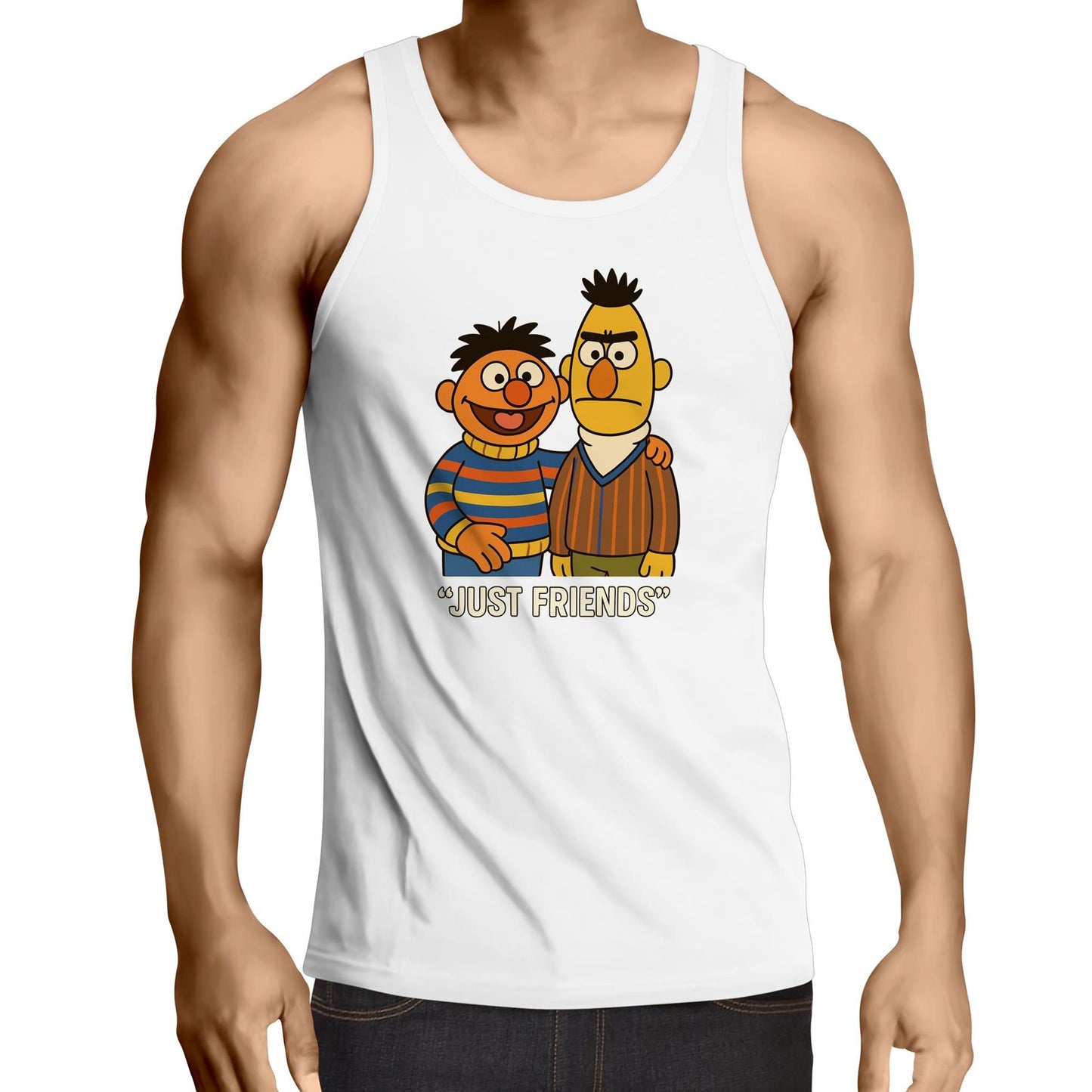 Just Friends - Singlet Top