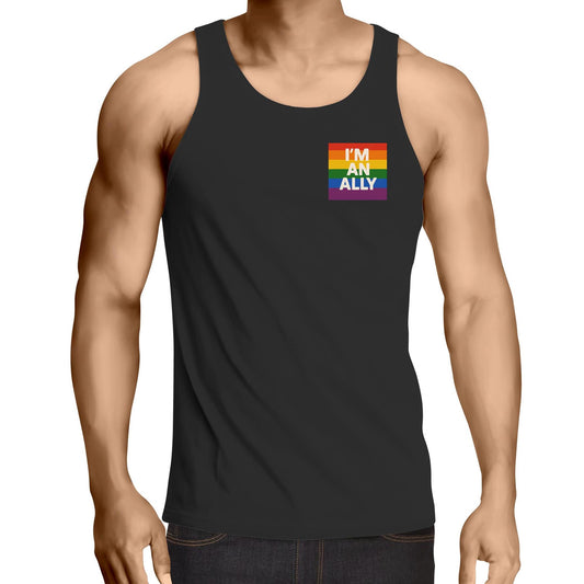 I'm An Ally - Singlet Top