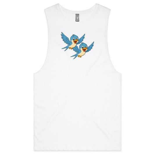 Swallows - Birds - Tank Top Tee