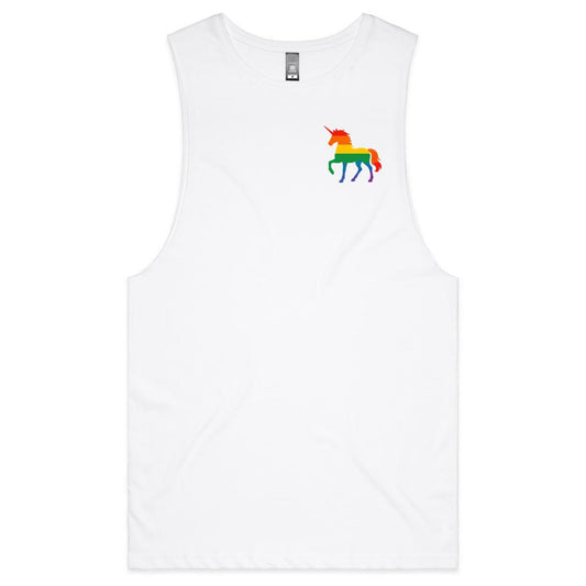 Unicorn - Badge  - Tank Top Tee