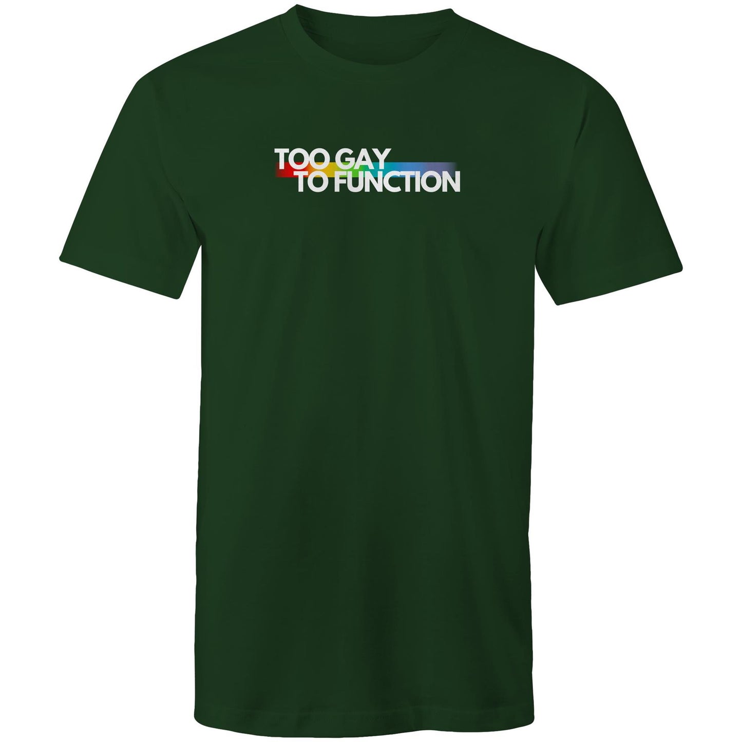 Too Gay To Function - White