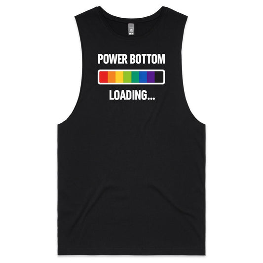 Power Bottom - Tank Top Tee