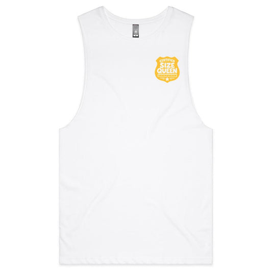 Certified Size Queen -  Tank Top Tee