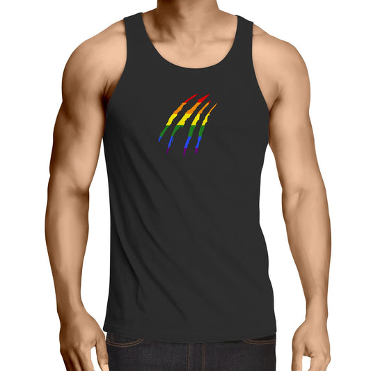 Bear Clawed -  Singlet Top