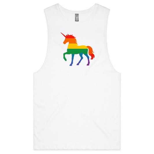 Unicorn - Centre - Tank Top Tee