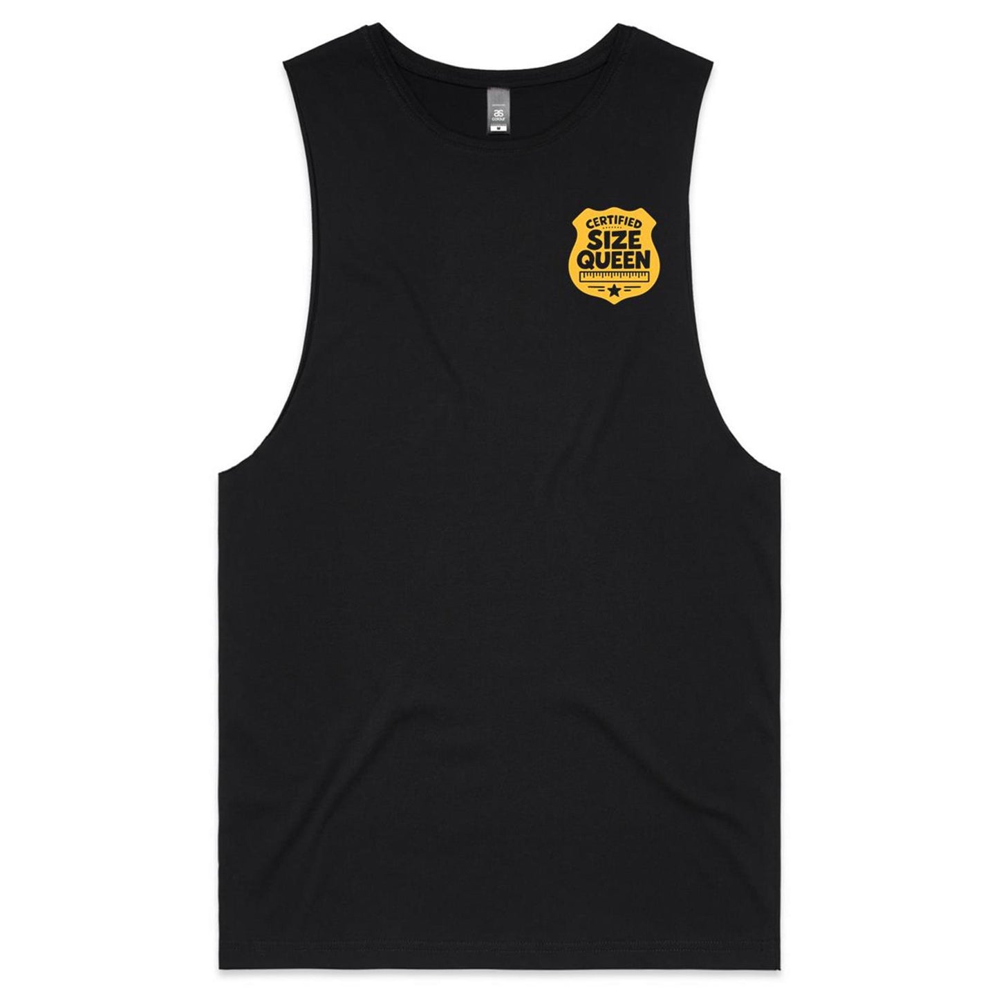 Certified Size Queen -  Tank Top Tee