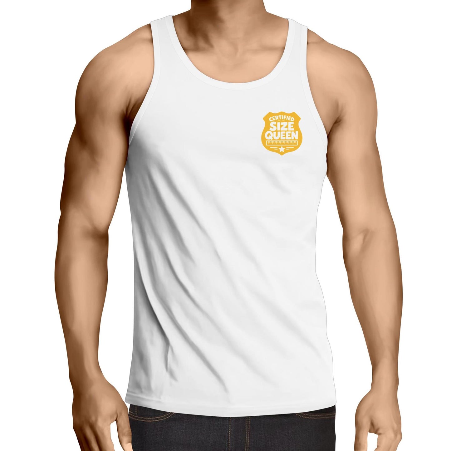 Certified Size Queen -  Singlet Top