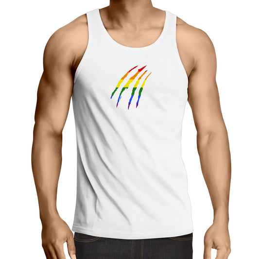 Bear Clawed -  Singlet Top