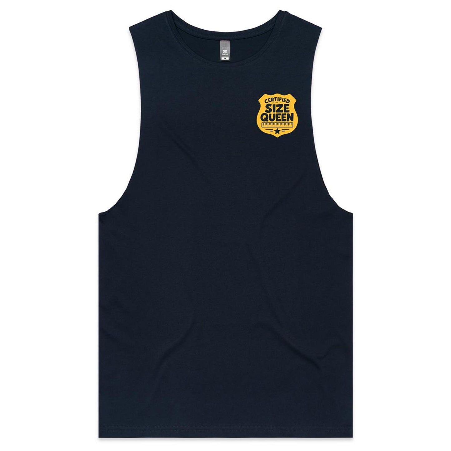 Certified Size Queen -  Tank Top Tee