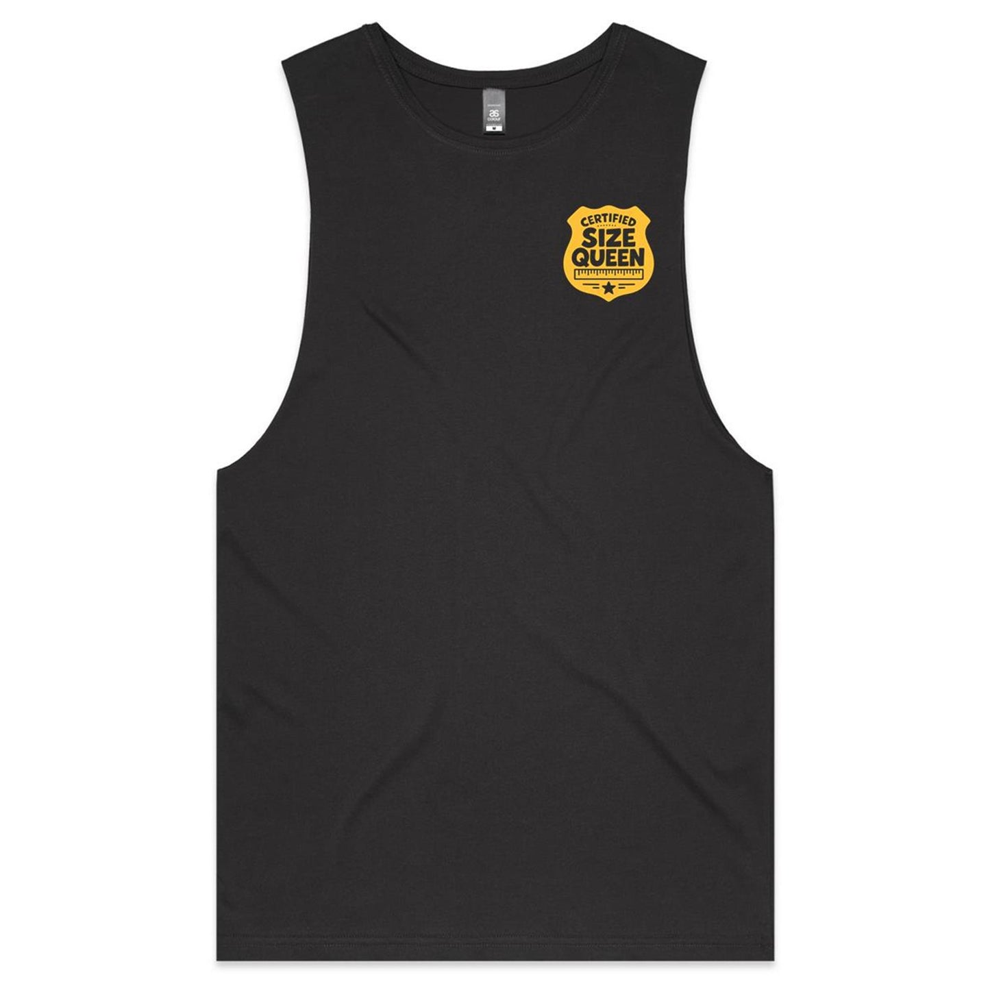 Certified Size Queen -  Tank Top Tee