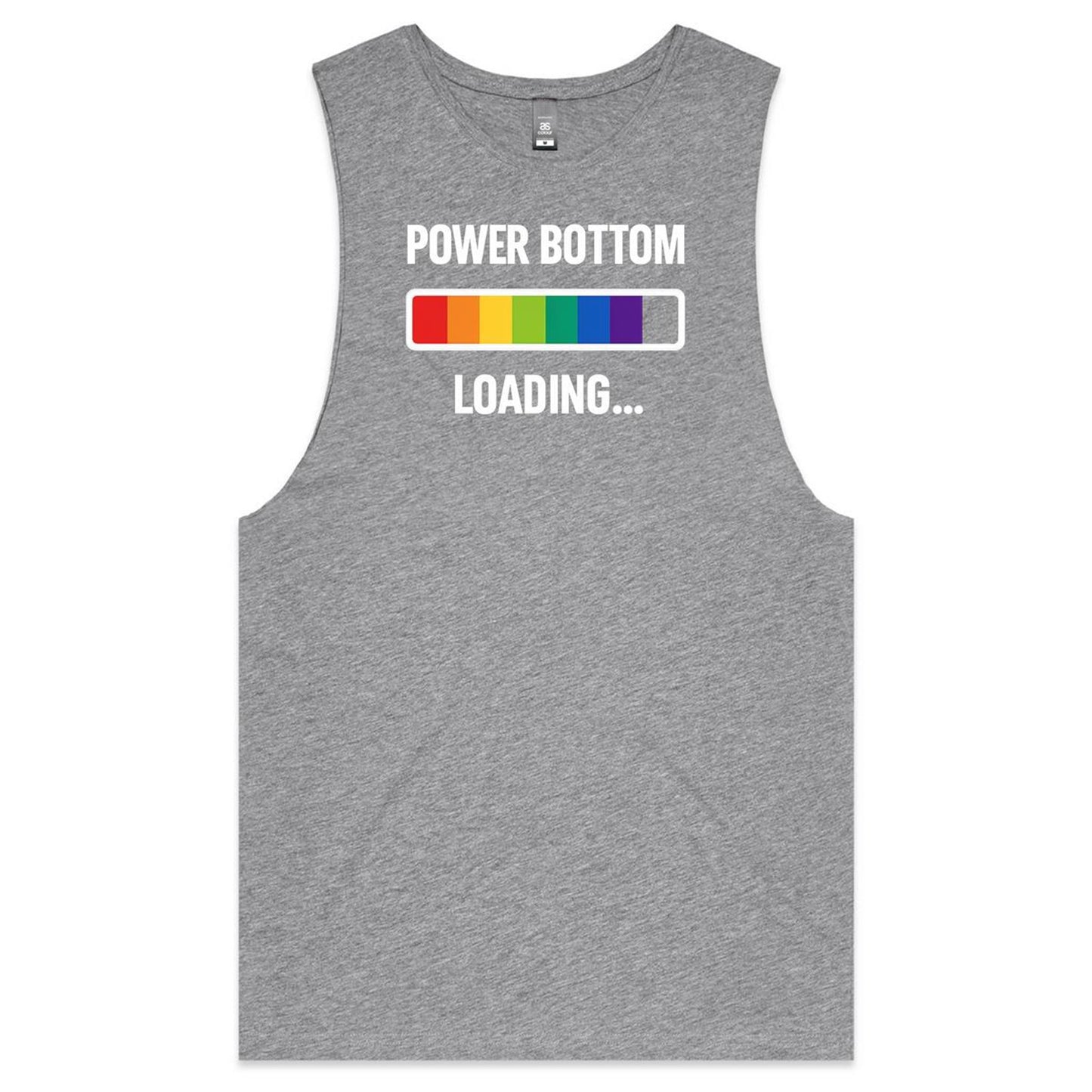 Power Bottom - Tank Top Tee